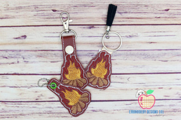 Camping Campfire Keyfob: A Seller’s Review