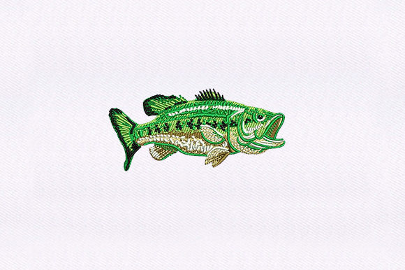 Largemouth Bass Embroidery: A Designer’s Review