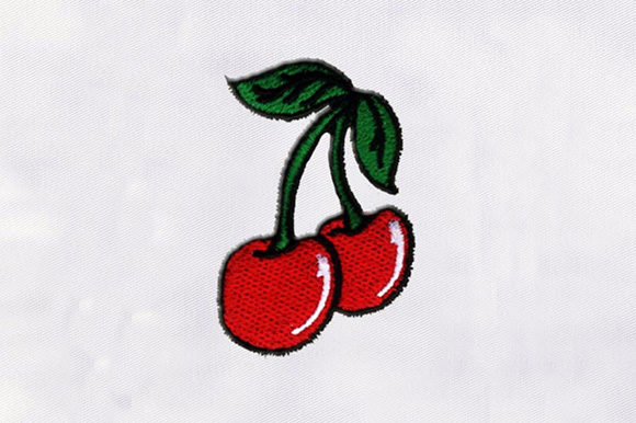 Red Cherries Design: A Sweet Stitch for Gifts
