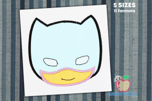 Review: Cartoon Super Hero Kid Applique for Holiday Sales