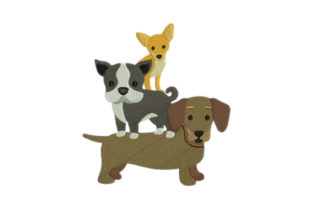 Reviewing Dogs Puppies for Real Embroidery Projects