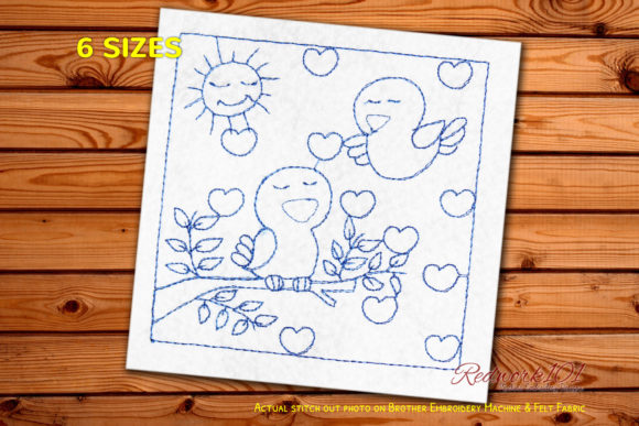 Reviewing Two Love Birds Bluework for Gifts