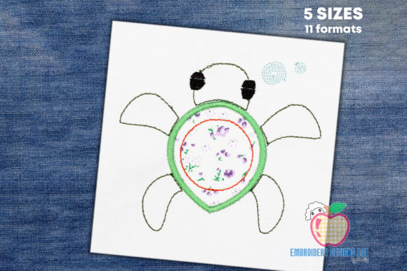 Sea Turtle Monogram Applique Review