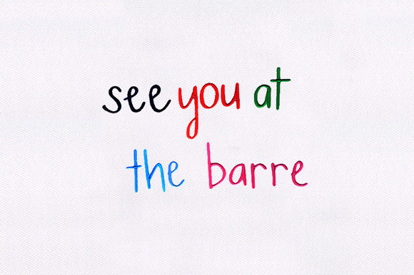See You at the Barre: A Designer’s Review